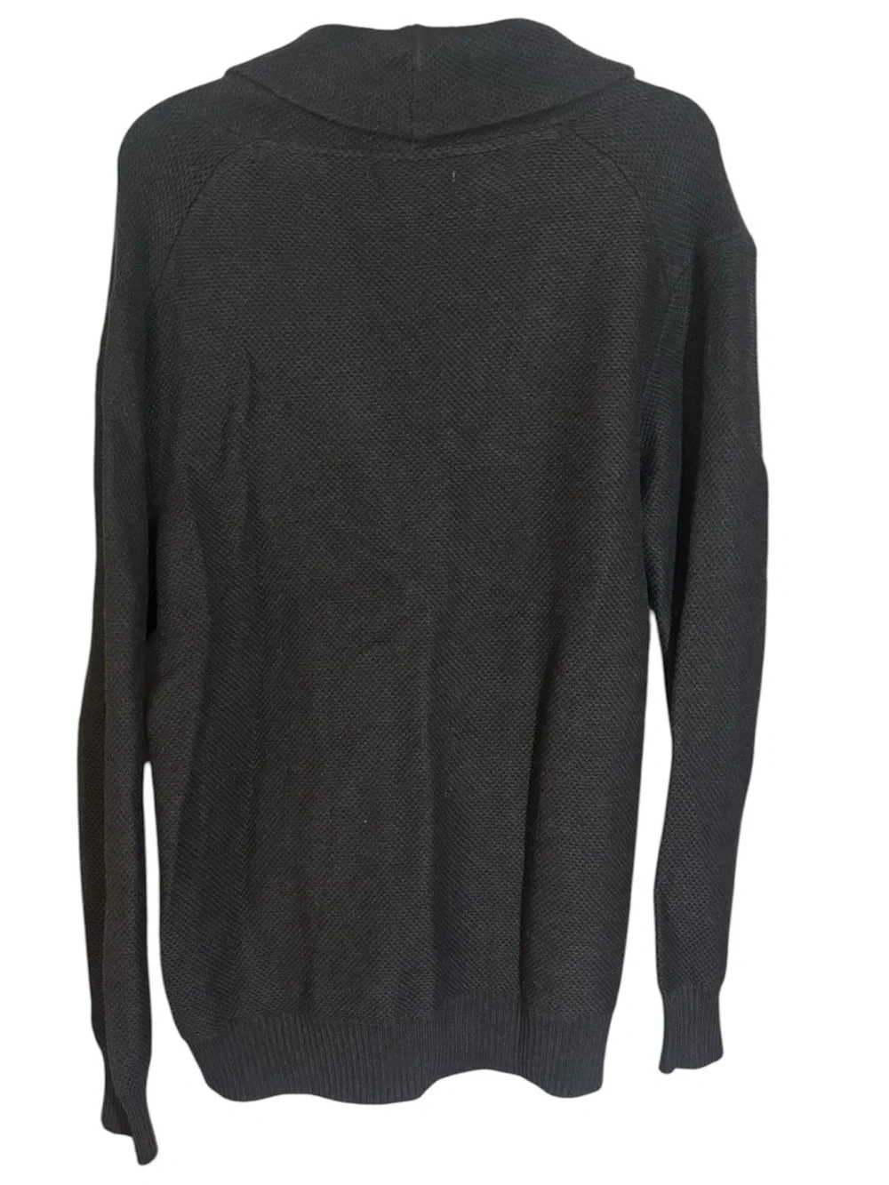 Michael Strahan Collection Men’s Cardigan Sweater Shawl Collar Gray Size Small